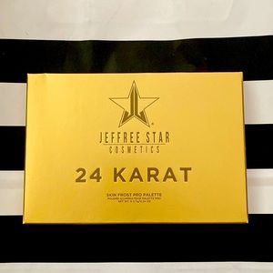 Jeffree Star 24 karat skin frost pro palette